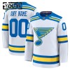 Lasten NHL St. Louis Blues Pelipaita Custom 2025-26 Fanatics Premium Vieras Valkoinen